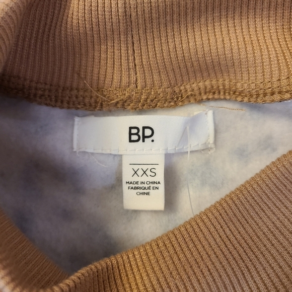 NWT BP Cheetah Print Crewneck Pullover Sweatshirt Woman's Size XXS - Picture 6 of 11